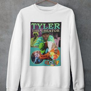 Tyler the Creator White Sweatshirt for Men or Women
